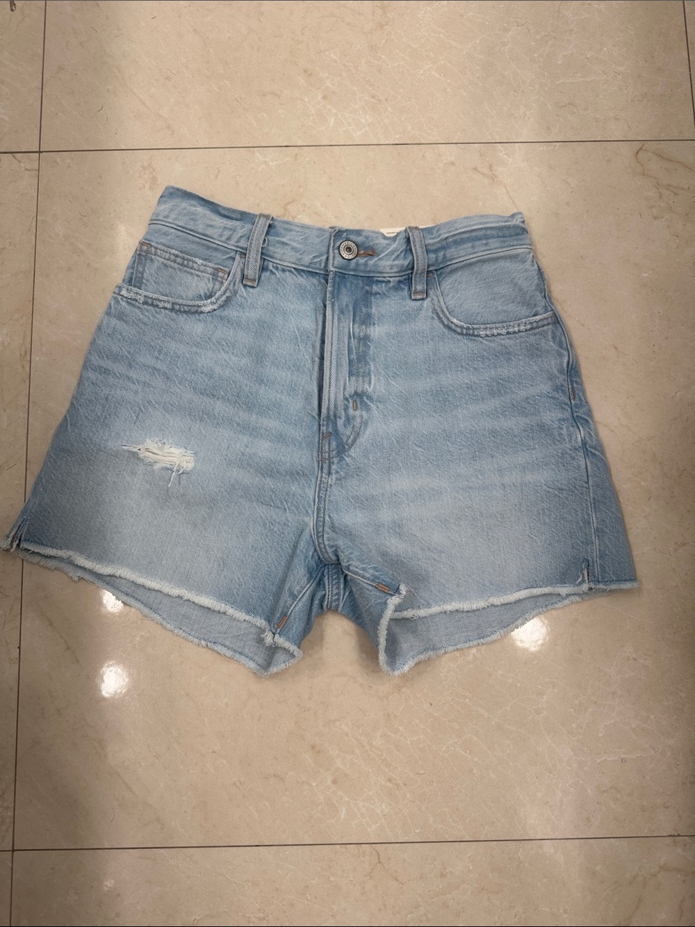 American Eagle High Rise Boyfriend Shorts